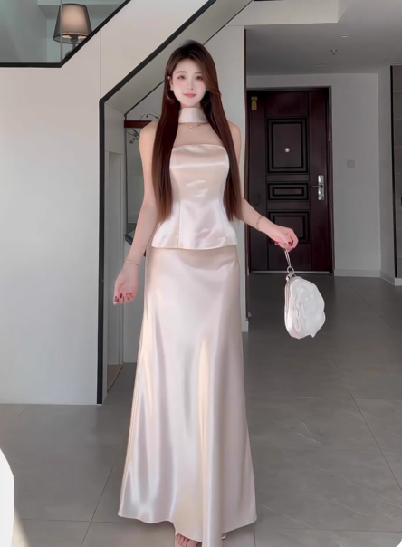 Robe de bal courte à bretelles spaghetti, gris argenté, robe de soirée courte, robe de bal Hoco DH2684