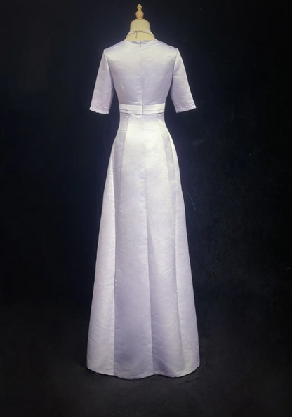 Robe de bal courte à bretelles spaghetti, gris argenté, robe de soirée courte, robe de bal Hoco DH2684