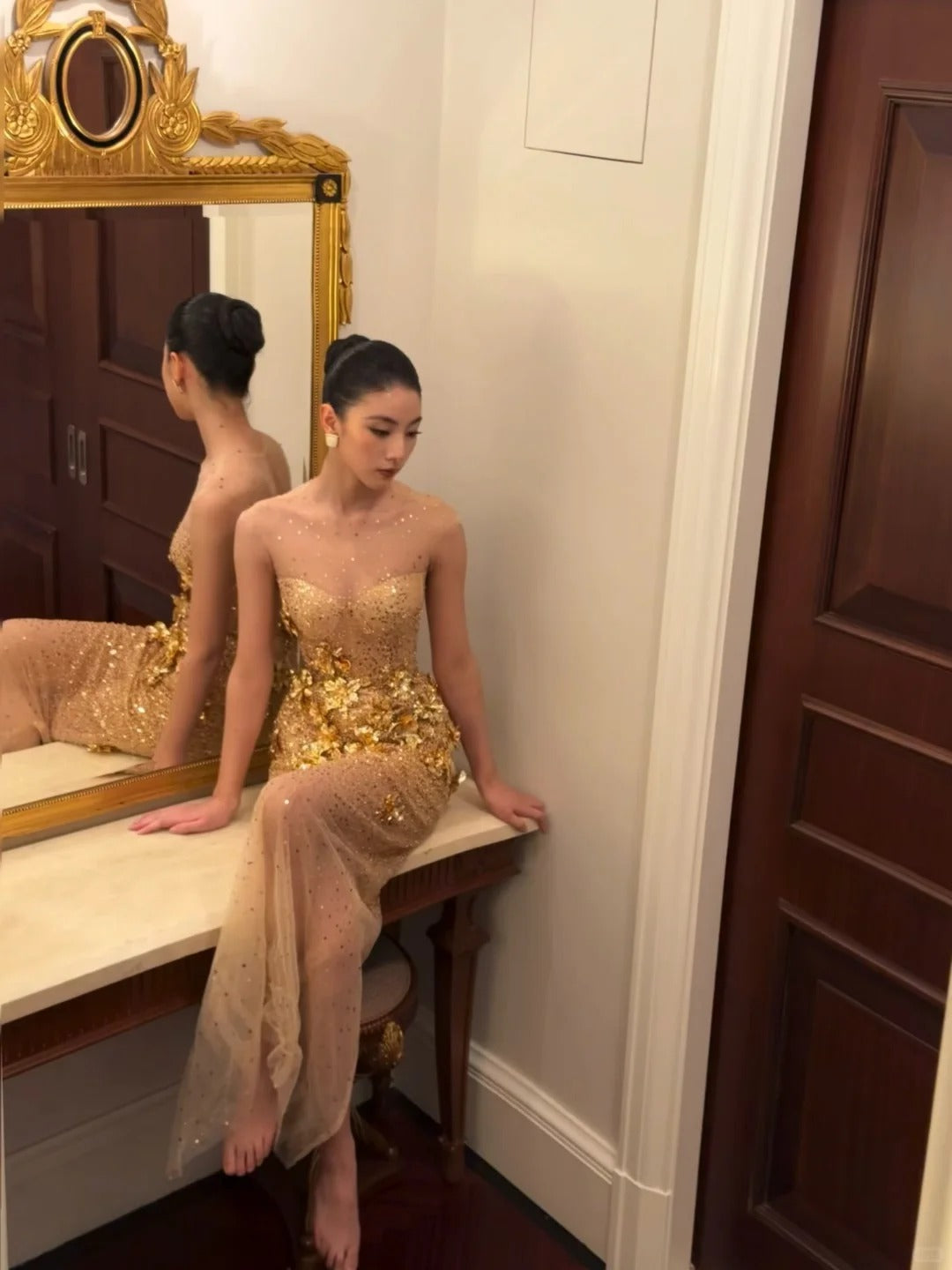 Robe de bal courte à bretelles spaghetti, gris argenté, robe de soirée courte, robe de bal Hoco DH2684