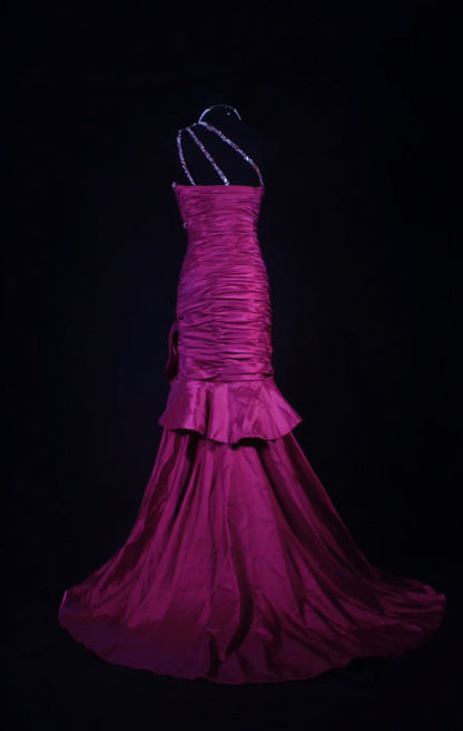 Robe de bal courte à bretelles spaghetti, gris argenté, robe de soirée courte, robe de bal Hoco DH2684