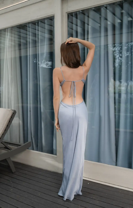 Süßes Ballkleid Spaghettiträger Silbergrau Mini Kurzes Formales Homecoming-Kleid Party Kurzes Ballkleid Hoco Kleider DH2684