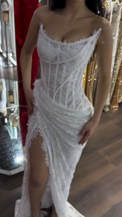 Robe de bal courte à bretelles spaghetti, gris argenté, robe de soirée courte, robe de bal Hoco DH2684