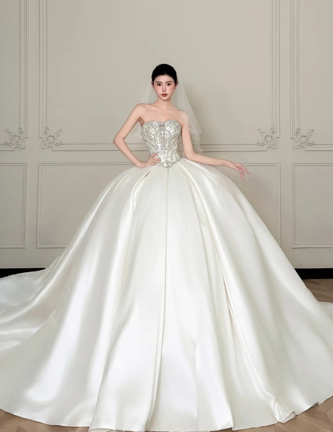 Robe de bal courte à bretelles spaghetti, gris argenté, robe de soirée courte, robe de bal Hoco DH2684