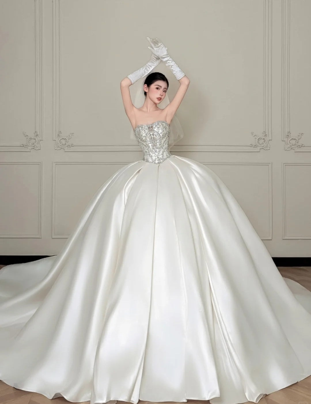 Robe de bal courte à bretelles spaghetti, gris argenté, robe de soirée courte, robe de bal Hoco DH2684