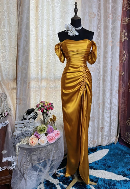 Robe de bal courte à bretelles spaghetti, gris argenté, robe de soirée courte, robe de bal Hoco DH2684