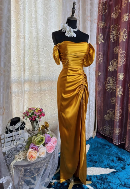 Robe de bal courte à bretelles spaghetti, gris argenté, robe de soirée courte, robe de bal Hoco DH2684