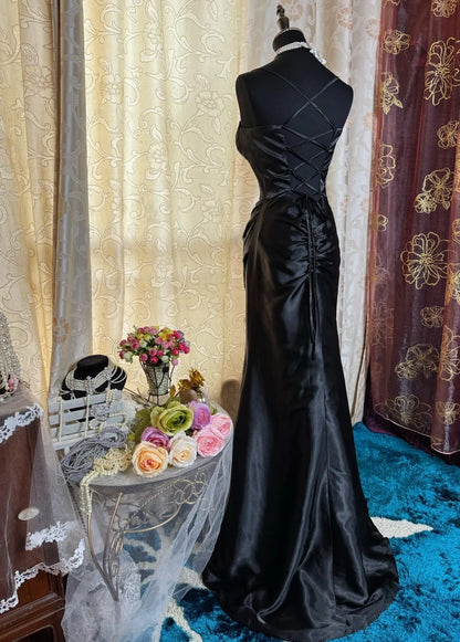 Robe de bal courte à bretelles spaghetti, gris argenté, robe de soirée courte, robe de bal Hoco DH2684