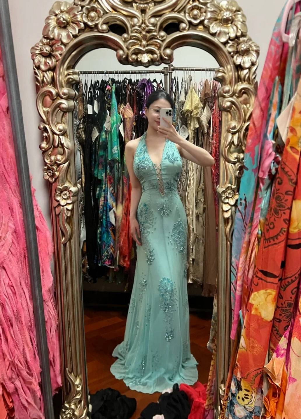 Robe de bal courte à bretelles spaghetti, gris argenté, robe de soirée courte, robe de bal Hoco DH2684