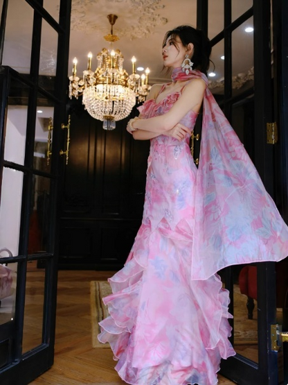 Robe de bal courte à bretelles spaghetti, gris argenté, robe de soirée courte, robe de bal Hoco DH2684
