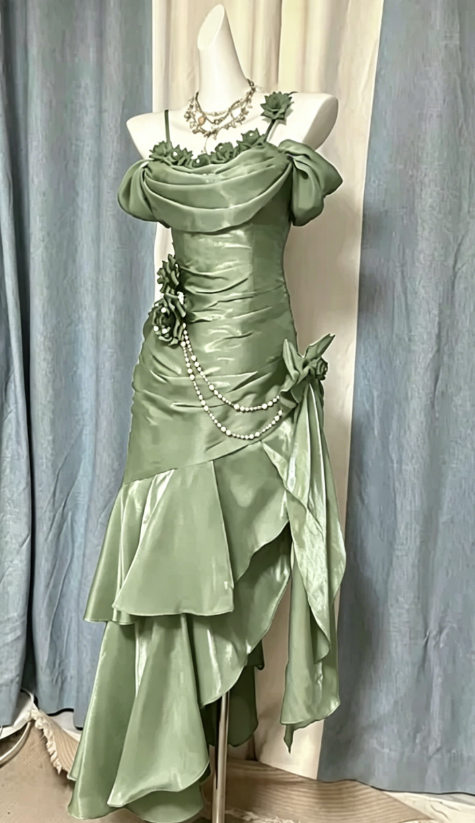 Süßes Ballkleid Spaghettiträger Silbergrau Mini Kurzes Formales Homecoming-Kleid Party Kurzes Ballkleid Hoco Kleider DH2684
