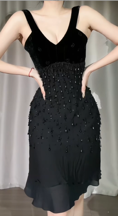 Robe de bal courte à bretelles spaghetti, gris argenté, robe de soirée courte, robe de bal Hoco DH2684