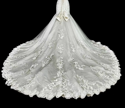 Fairy Sweetheart Sheath Long Evening Dress White Prom Dress Satin Formal Dress DP05468