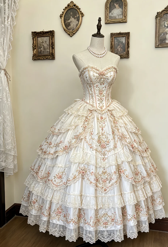 Elegantes Sweetheart-Geburtstagskleid Ballkleid Satin Bestickt Langes Ballkleid Rosa Sweet 16 Kleid DP05580
