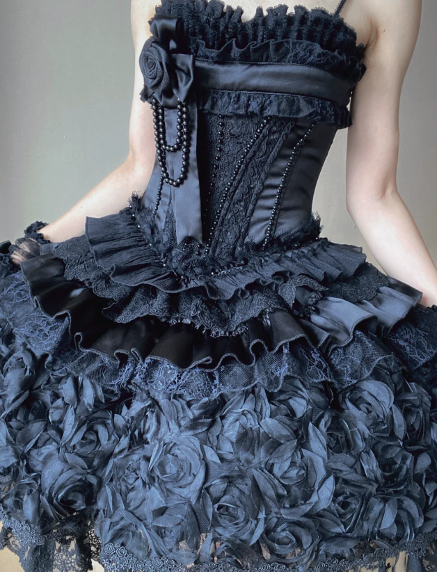 Fashion White Birthday Dress Ball Gown Short Lolita Dress DP06155