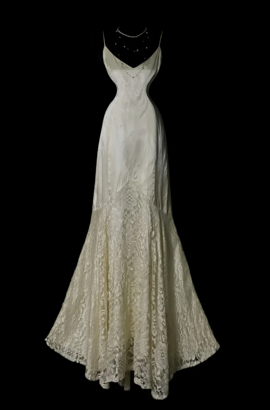 Elegantes champagnerfarbenes Abendkleid mit Trägern, figurbetontes Ballkleid, Spitze, Satin, Abendkleid DP06254