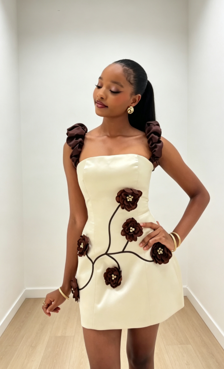 Sexy kurzes Champagner-Ballkleid Etui-Geburtstagskleid Satin Hoco Kleid DP06265