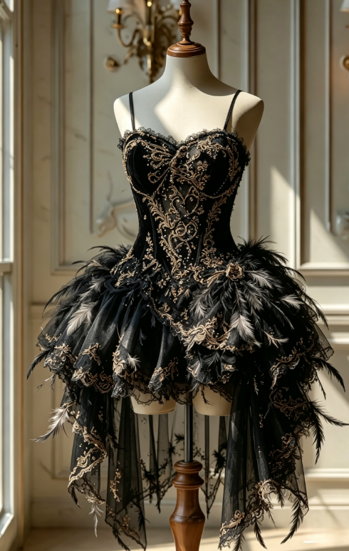 Gorgeous Black Birthday Dress A-Line Sleeveless Hoco Dress Tulle Party Dress DP06362