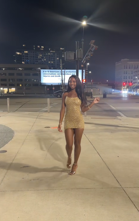 Chic Sheath Short Birthday Dress Gold Homecoming Dress DP06896