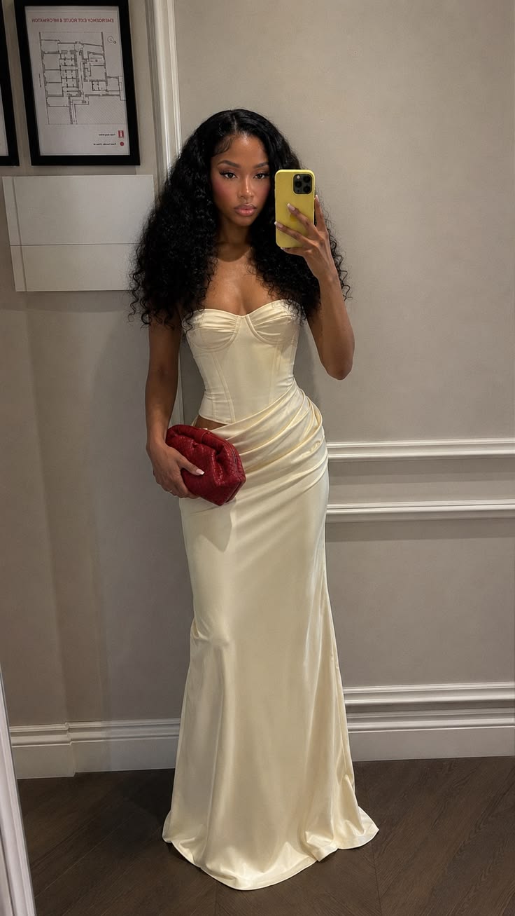 Pretty White Prom Dress Sheath Satin Long Evening Dress DP06955
