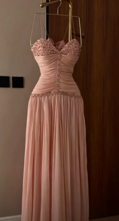 Fashion Burgundy Sheath Chiffon Long Prom Dress DP06999