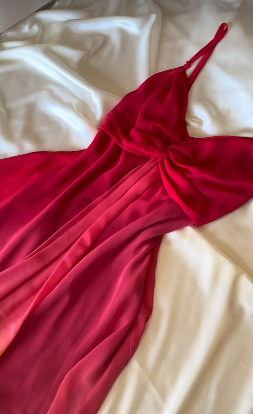 Chic Robe de bal courte fuschia moulante en mousseline DP07012