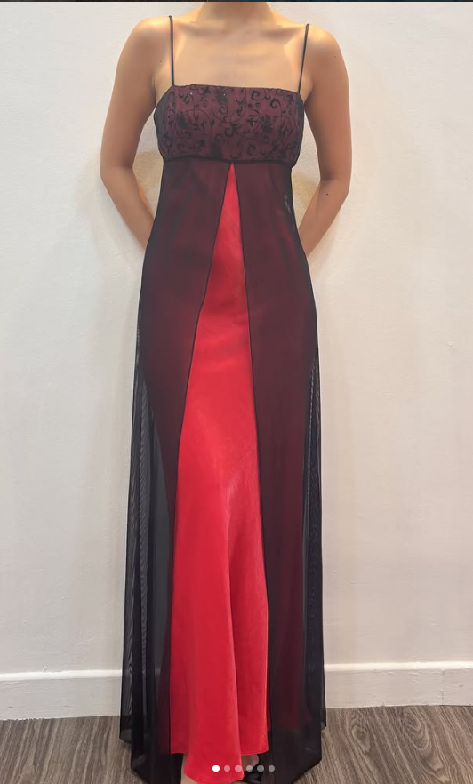 Elegantes rotes Ballkleid Etui Satin langes Abendkleid DP07048