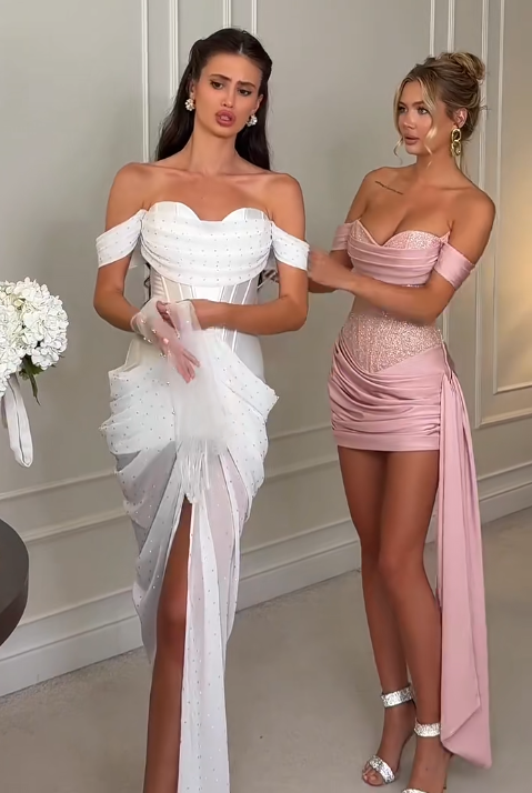 Pretty Pink Birthday Dress Satin Sheath Homecoming Dress DP07161