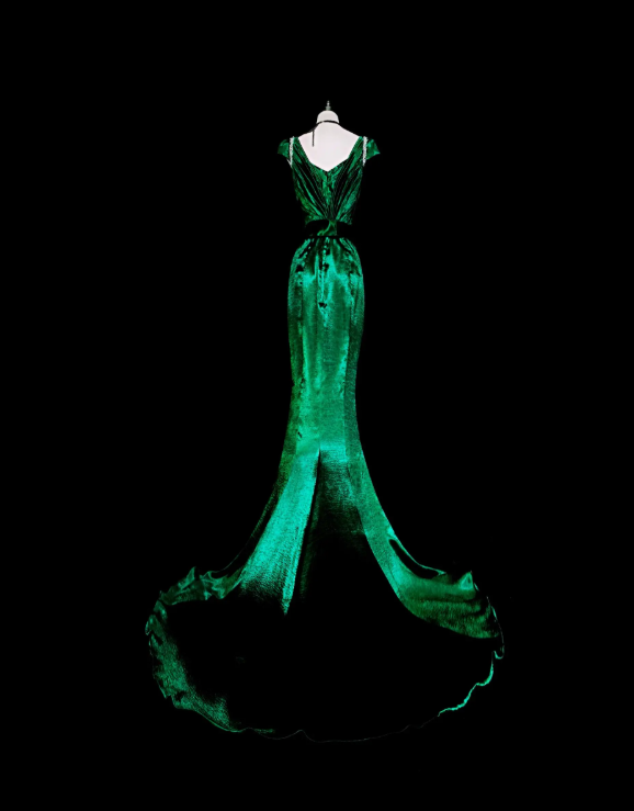 Schickes dunkelgrünes Abschlussballkleid Etui-Satin langes Abendkleid DP07686