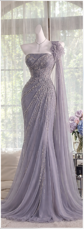 Schickes lila Abschlussballkleid Etui-Chiffon langes Abendkleid DP07745