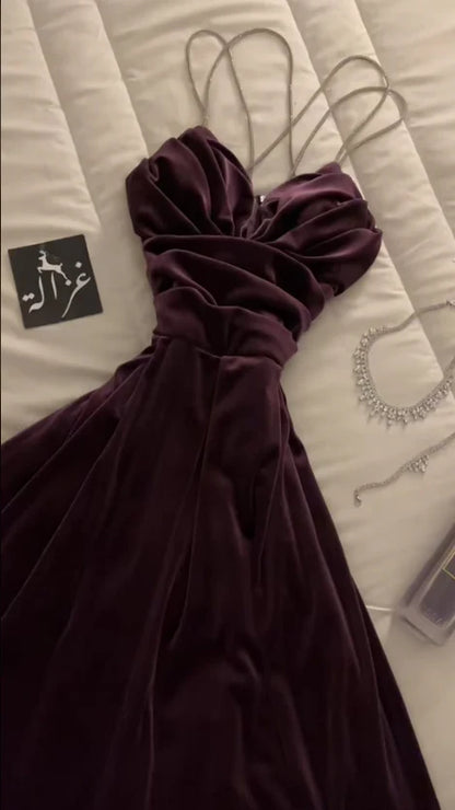 Cute A Line Spaghetti Straps Royal Blue Summer 18th Birthday Dress Hoco Dress Birthday Outfit 15th Birthday Party Dresses DP1146