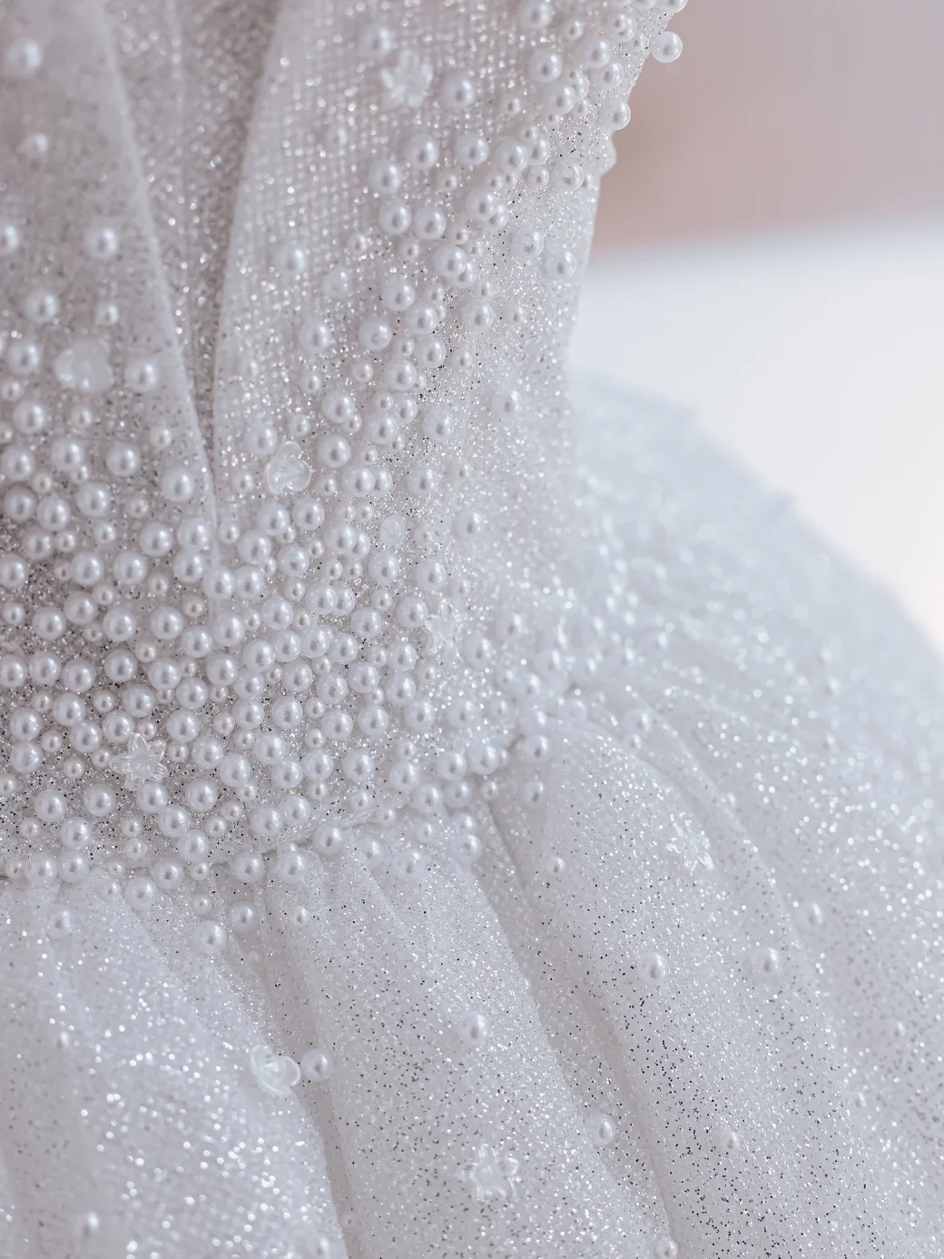 Glitzer Brautkleider Ballkleid Off The Shoulder Pailletten Brautkleid Lange Brautkleider DP1493