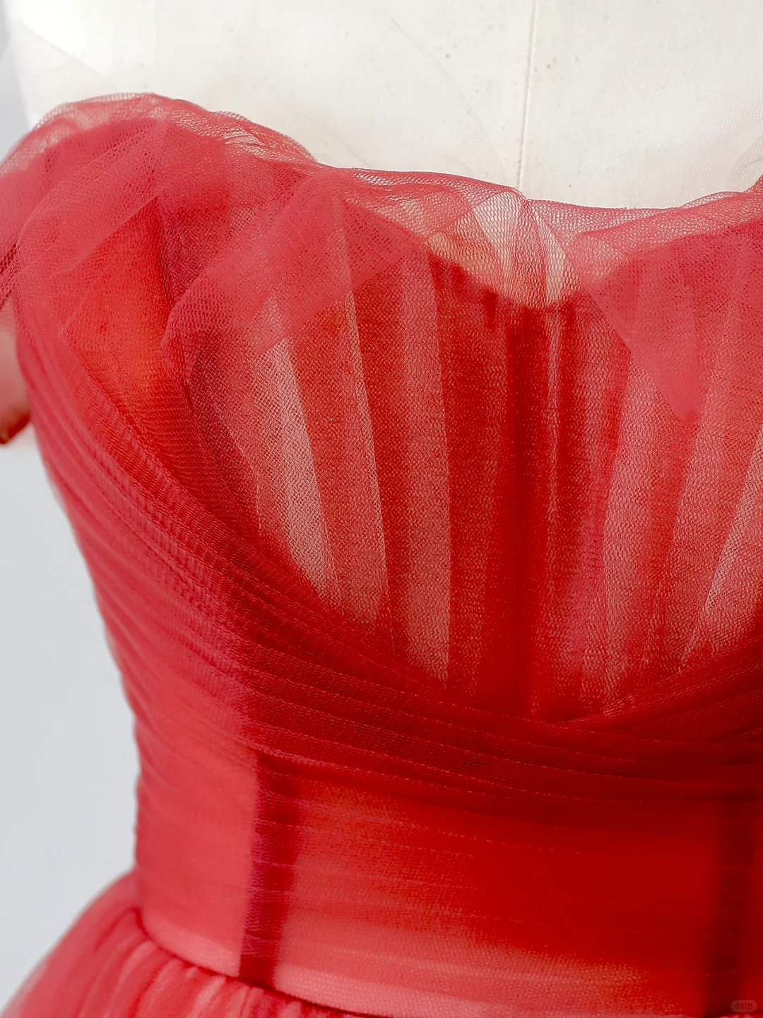 Elegant Glamour Ball Gown Off The Shoulder Red Tulle Prom Dress Party Dress Long Evening Dresses DP1517