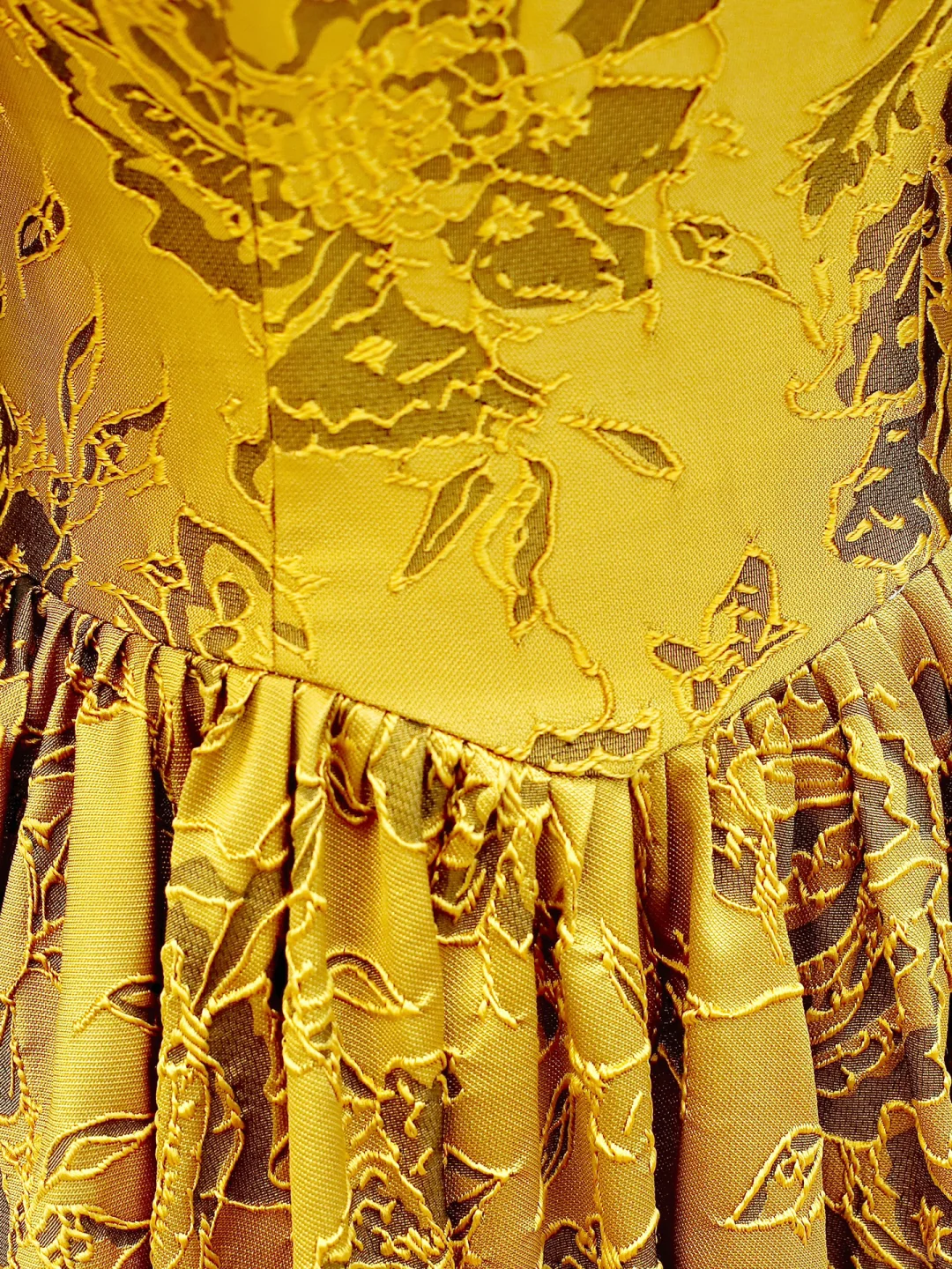 Robe de bal élégante et glamour, épaules dénudées, longue, en satin jaune, robe de soirée, DP1587