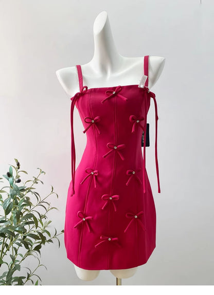 Simple A line Straps Pink Satin Homecoming Dress Summer Hoco Dresses Cocktail Dress DP1766