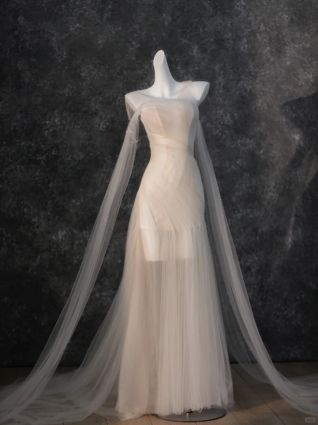 Simple Wedding Dress Mermaid Strapless Tulle Long Summer Wedding Dresses Bridal Gowns DP1868