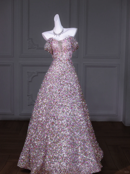 Gorgeous Ball Gown Sweetheart Sequin 23rd Birthday Dress Prom Dress Birthday Outfits For Women DP1962