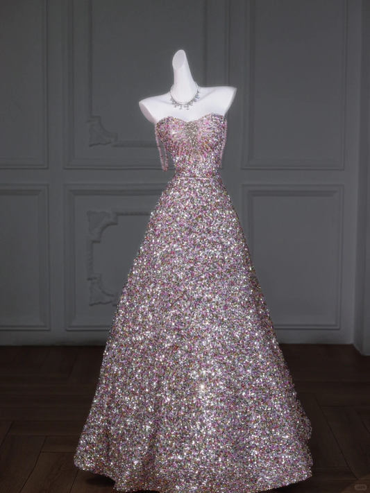 Gorgeous Ball Gown Sweetheart Sequin 23rd Birthday Dress Prom Dress Birthday Outfits For Women DP1962