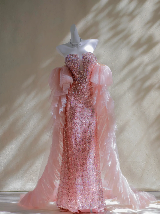 Gorgeous Mermaid Sweetheart Sequin 23rd Birthday Dress Prom Dress Birthday Outfits For Women DP1972