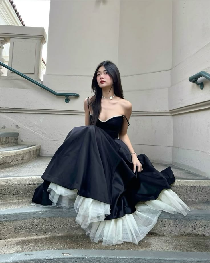 Sexy Ballkleid Spaghettiträger Schwarz Satin Ballkleider Formale Sommer Hochzeitsgast Kleid Hochzeitsgast Outfits DP2231