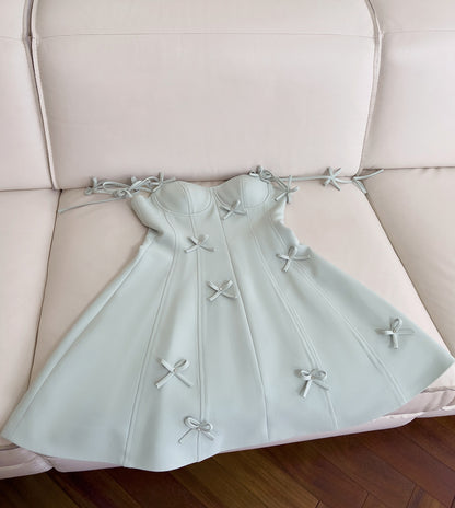 Robe de soirée courte en satin vert sauge à bretelles spaghetti, coupe trapèze, sexy, tenue d'été Hoco, robe de cocktail, tenue d'anniversaire, DP2286