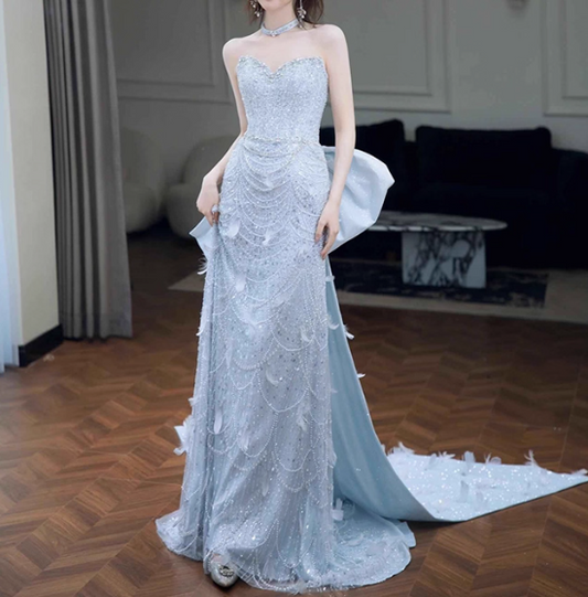Robe de bal courte à bretelles spaghetti, gris argenté, robe de soirée courte, robe de bal Hoco DH2684