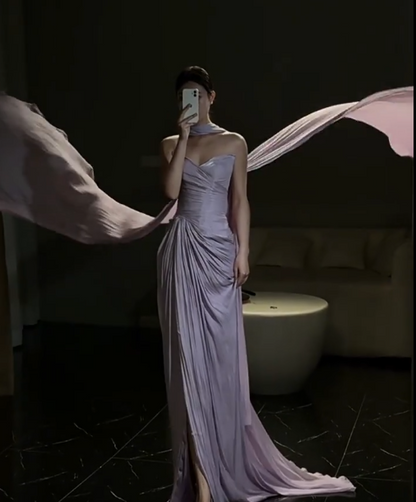 Robe de bal courte à bretelles spaghetti, gris argenté, robe de soirée courte, robe de bal Hoco DH2684