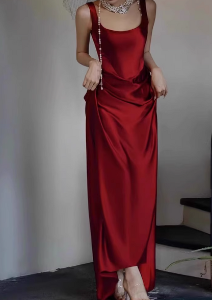 Robe de bal courte à bretelles spaghetti, gris argenté, robe de soirée courte, robe de bal Hoco DH2684