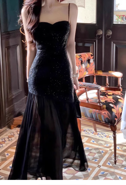 Robe de bal courte à bretelles spaghetti, gris argenté, robe de soirée courte, robe de bal Hoco DH2684