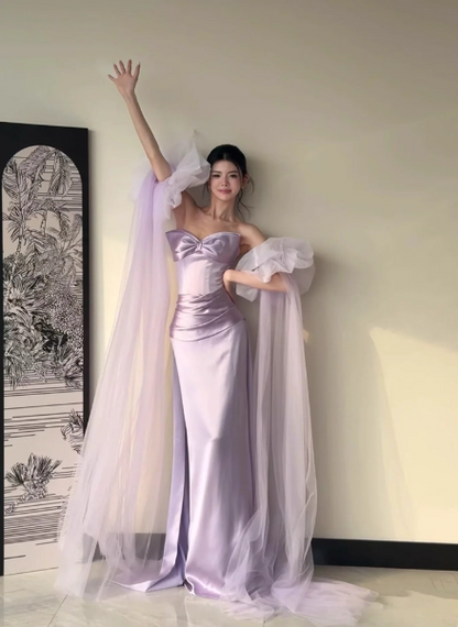 Robe de bal courte à bretelles spaghetti, gris argenté, robe de soirée courte, robe de bal Hoco DH2684