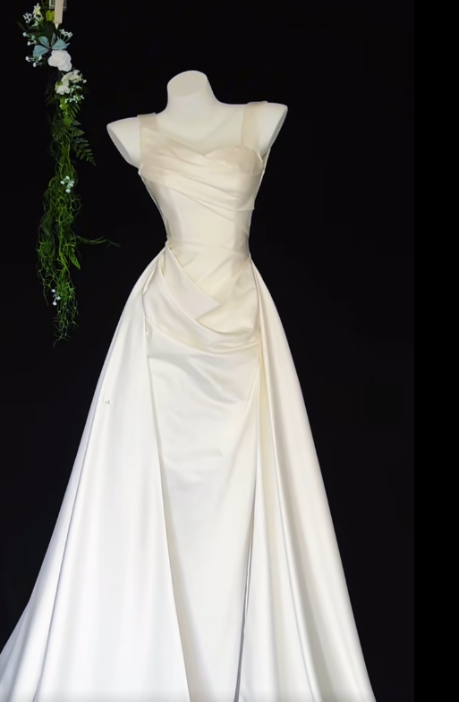 Robe de bal courte à bretelles spaghetti, gris argenté, robe de soirée courte, robe de bal Hoco DH2684