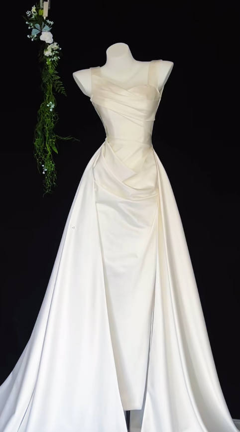 Robe de bal courte à bretelles spaghetti, gris argenté, robe de soirée courte, robe de bal Hoco DH2684