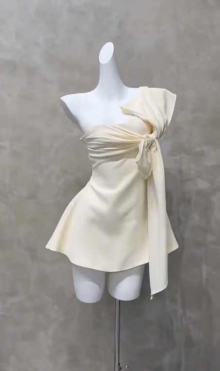 Robe de bal courte à bretelles spaghetti, gris argenté, robe de soirée courte, robe de bal Hoco DH2684