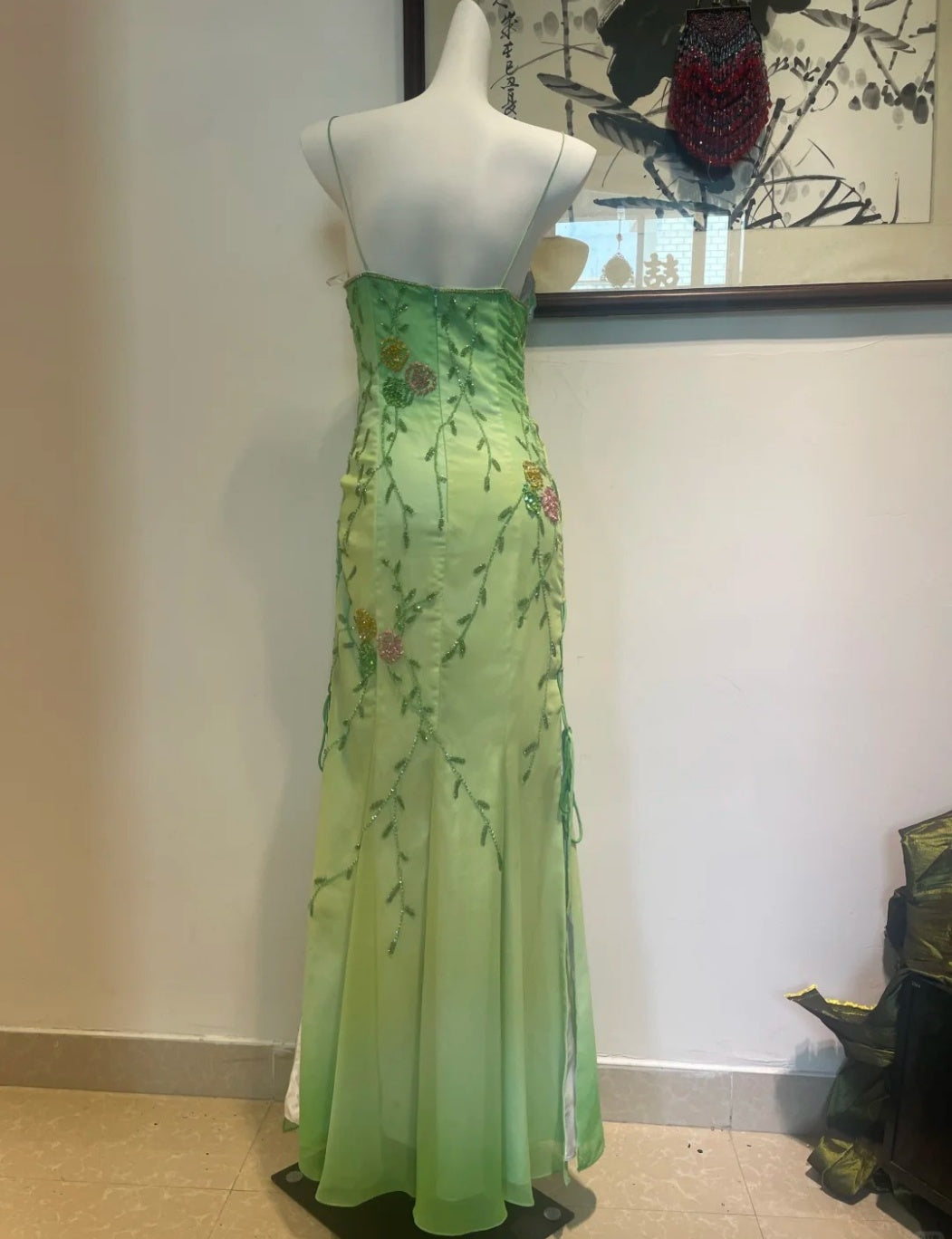 Robe de bal courte à bretelles spaghetti, gris argenté, robe de soirée courte, robe de bal Hoco DH2684