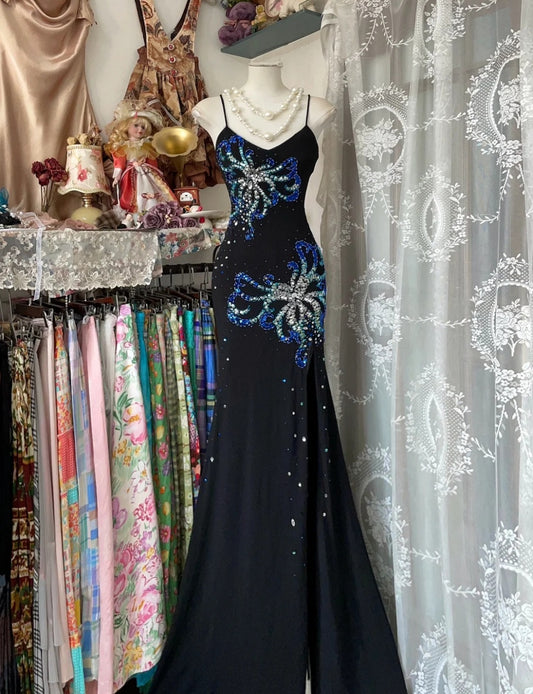 Robe de bal courte à bretelles spaghetti, gris argenté, robe de soirée courte, robe de bal Hoco DH2684